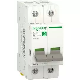 Выключатель нагрузки Schneider Electric RESI9 R9PS263 (мод. рубильник) 63А 2P