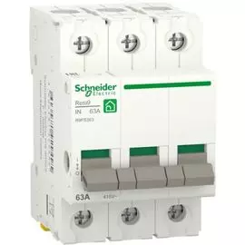 Выключатель нагрузки Schneider Electric RESI9 R9PS363 (мод. рубильник) 63А 3P