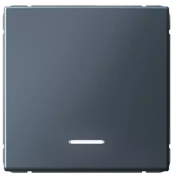 Выключатель одноклавишный Systeme Electric GAL000711 ArtGallery сх.1, 10АХ, грифель