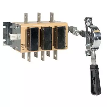 Выключатель-разъединитель EKF uvr32-37a71240-r ВР32У-37A71240-R 400А, 2 направ. с д/г камерами, с передней смещённой рукояткой MAXima