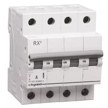 Выключатель-разъединитель Legrand 419418 RX - 63А 4П