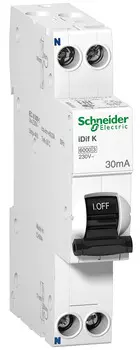 Выключатель Schneider Electric A9D49606 дифференциальный автоматический 6КА 6A C 30МA A