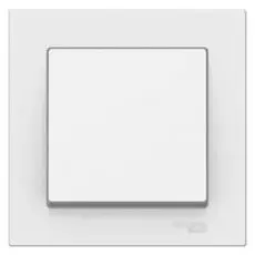 Выключатель Systeme Electric ATN000112 AtlasDesign, 1-клавишный, сх.1, 10АХ, в сборе, белый