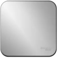 Выключатель Schneider Electric BLNCA101013 1-клавишный с самовозвратом, 10А, 250В, изолир. пластина Алюминий наруж