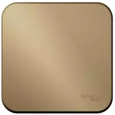 Выключатель Schneider Electric BLNCA101014 1-клавишный с самовозвратом, 10А, 250В, изолир. пластина Титан наруж