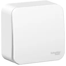 Выключатель Systeme Electric BLNVA101001 1-клавишный, 10А, 250B (белый) наруж