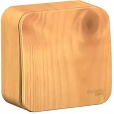 Выключатель Schneider Electric BLNVA101015 1-клавишный 10А, 250B, изолир. пластина Ясень наруж