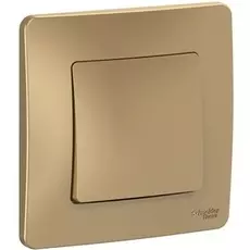 Выключатель Schneider Electric BLNVS010104 1-клавишный, 10А, 250B Титан внутр