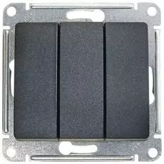 Выключатель Schneider Electric GSL000731 трехклавишный сх.3, IP20