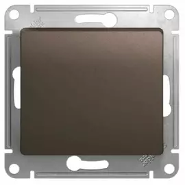 Выключатель Schneider Electric GSL000811 1-клавишный сх.1, 10AX шоколад