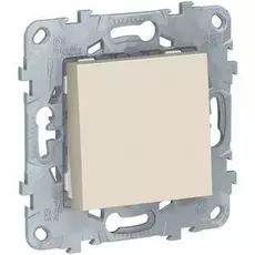 Выключатель Schneider Electric NU520644 UnicaNew, беж, 1-клавишный, кнопочный, сх. 1, 10 A