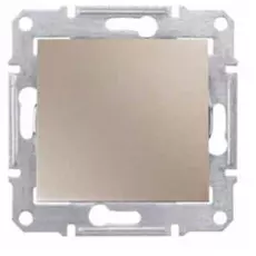Выключатель Schneider Electric SDN0100168 Sedna 1-клавишный 10 А, 250 В, IP20 (сх.1) (титан)