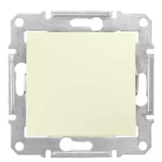 Выключатель Schneider Electric SDN0100347 Sedna 1-клавишный 10 А, IP44 (сх.1) (бежевый)