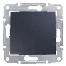 Выключатель Schneider Electric SDN0300170 Sedna 2-клавишный 10A, 250В, IP20 (cx.5)