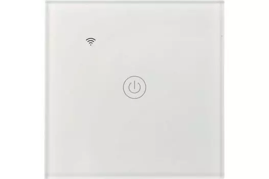 Выключатель SECURIC SEC-HV-801W умный однокнопочный белый