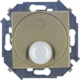 Выключатель Simon 1591721-034 с датчиком движения 500 Вт, 230 В, винт.зажим, шампань