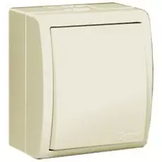 Выключатель Simon 1594101-031 Simon 15 Aqua Бежевый 1-клавишный наружный,IP54