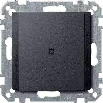 Вывод кабеля Schneider Electric MTN295514 Merten центральная плата отверстием для кабеля телефонного разъема, антрацит, SM