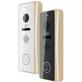 Вызывная панель CTV CTV-D3002EM 1000 твл, 120°, встроенный считыватель Em-Marine, вых интерфейс Wiegand 26, 3 брелока, шампань