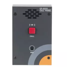 Вызывная панель Roxton CP-8032i работает совместно с селектором связи CS-8232; к селектору связи можно подключить до 32-х панелей