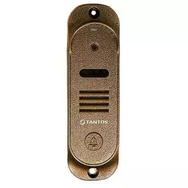 Вызывная панель Tantos Stich (медь) видеодомофона, накладная, камера 800 ТВЛ., PAL, угол обзора 53 град., -30С...+50С, IP66, четырехпроводная схема по