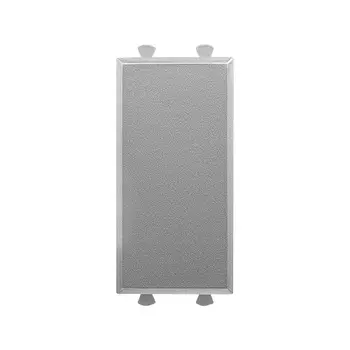 Заглушка DKC 4404991 модульная, "Закаленная сталь", 1 модуль, "Avanti"