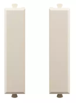 Заглушка DKC 4405995 Ванильная дымка, 0,5 модуля 1 компл. - 2 штуки, "Avanti"