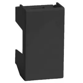 Заглушка DKC 45216 на 1 модуль, чёрная, "Viva"