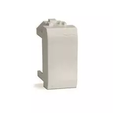 Заглушка DKC 76616B белая, 1 модуль, "Brava"