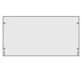 Заглушка DKC R5PRK1 19" 1 U для IT корпусов RAL7035, "RAM telecom"