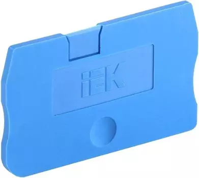 Заглушка IEK YZN11D-ZGL-002-K07 для КПИ 2в-1,5/2,5 синяя