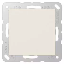 Заглушка Jung A594-0 с суппортом AS 500 бежевая