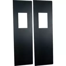 Заглушка Lanmaster LAN-DC-BPM-48Ux12 на место двери коридора 1200 мм для шкафов LANMASTER DCS 48U, 2 шт
