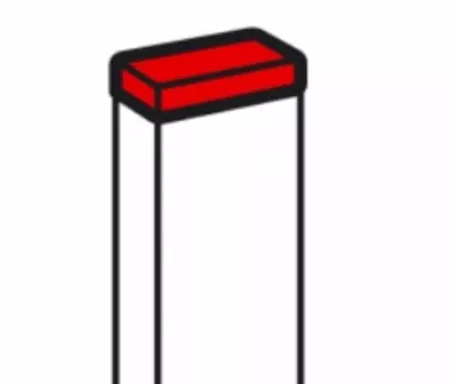 Заглушка Legrand 638135 24x14 мм METRA