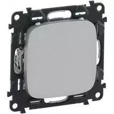 Заглушка Legrand 755187 Valena ALLURE - с суппортом, с лицевой панелью, алюминий