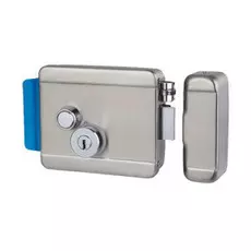 Замок AccordTec AT-EL101 электромеханический накладной 12 В, 3 А, -30...+50 °C, 120 х 102 х 35, нержавеющая сталь