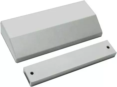 Замок электромагнитный Aleko ALM-250FT-24V (серый) влагозащищённый; 250кг. DC 24В; 0,18А. -40...+40 °C. IP65