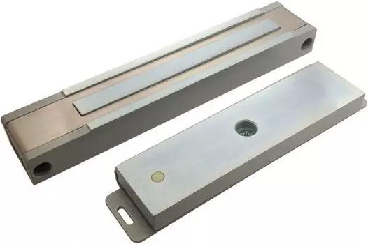 Замок электромагнитный Aleko ALM-400FR-24V пожаробезопасный влагозащищенный; 380-400кг; IP65