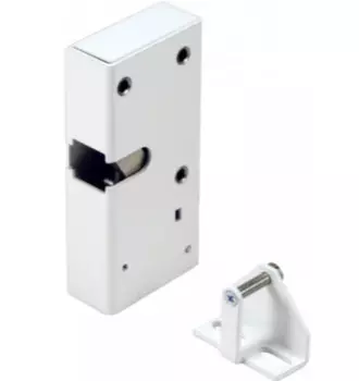 Замок электромеханический Promix Promix-SM326.10.2-01 brown с толкателем, нормально закрытый, датчик