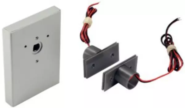 Замок электромеханический Promix Promix-SM503.12 silver для дверной ручки с бесконтактной передачей энергии, нормально закрытый