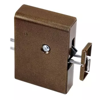 Замок электромеханический Promix SM308.10.1 с толкателем и датчиком положения двери. Усилие удержания ригеля 250 кг