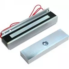 Замок ALer AL-180FB-01 электромагнитный "ALer", 180 кг удержания, 220 мА, 12 В/0,26 А, влагозащищенный, антикоррозийное покрытие