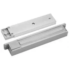 Замок ALer AL-300-24V Premium серый, сила удержания 300 кг, 24 В/0,18 А, датчик Холла, геркон, индикация