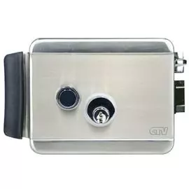 Замок CTV CTV Lock-E01 электромеханический, для дверей с открыванием наружу и вовнутрь, с любым расположением петель, корпус из нержавеющей стали, ноп