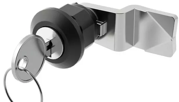 Замок DKC R5CE228N поворотный, с личинкой под уникальный ключ для навесных корпусов, ключи в комплекте