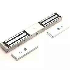 Замок Dorma EMC 1200-2 ALH сдвоенный с удерживающей силой 545 кг каждый, накладного монтажа, датчик Холла и красный/зелёный индикатор, анодированный а