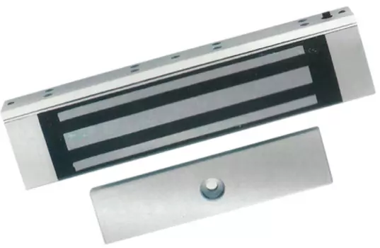 Замок HIKVISION DS-K4H450S электромагнитный, нагрузка 500кг, для одной двери, DC12В/DC24В, сталь