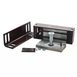 Замок Олевс М2-500 коричневый, 500кг удержания, 12 В/0,5 А, уголок в комплекте, отсек для контроллера Z-5R