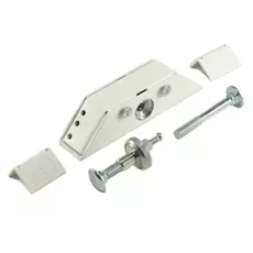 Замок Promix SM101.01 угловой малогабаритный, усилие удержания ригеля 400 кг, белый