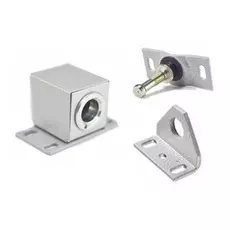 Замок Promix SM102.01.1 накладной универсальный, встроенный датчик положения двери, сила удержания ригеля 300 кг, датчик положения двери, белый